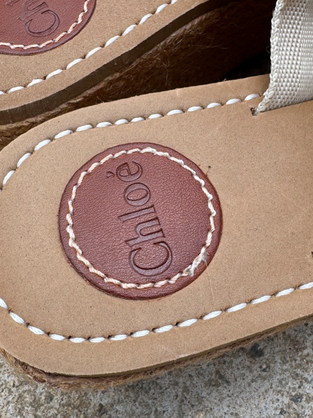 Chloe Wedge Sandals - Picture 3 of 7